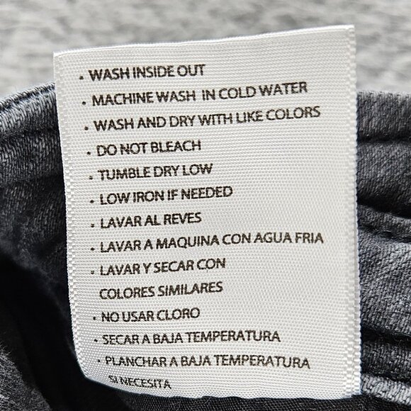 Kancan Jeans Womens 31 (33x27) Gray Skinny High Rise Raw Hem - Picture 7 of 16